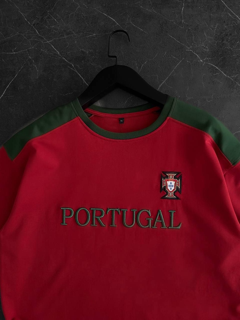 Shoulder Panel World Team Set Portugal Dark Red